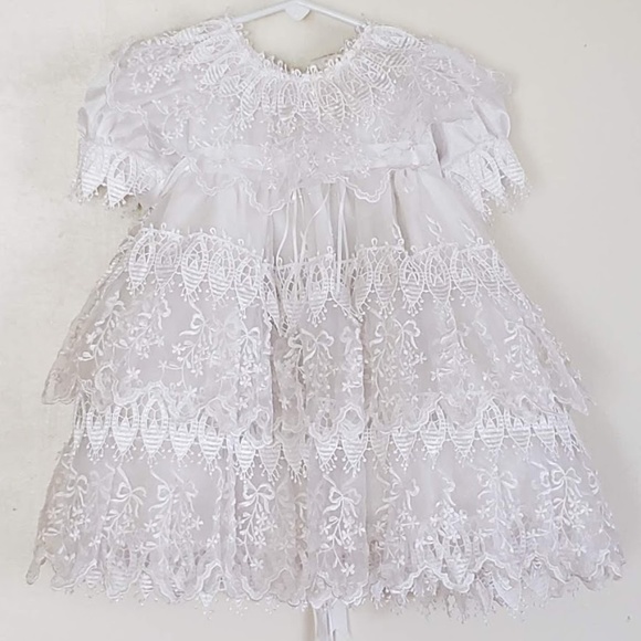 Other - Girl's Pageant Dress Child's 0 Tambour Lace White